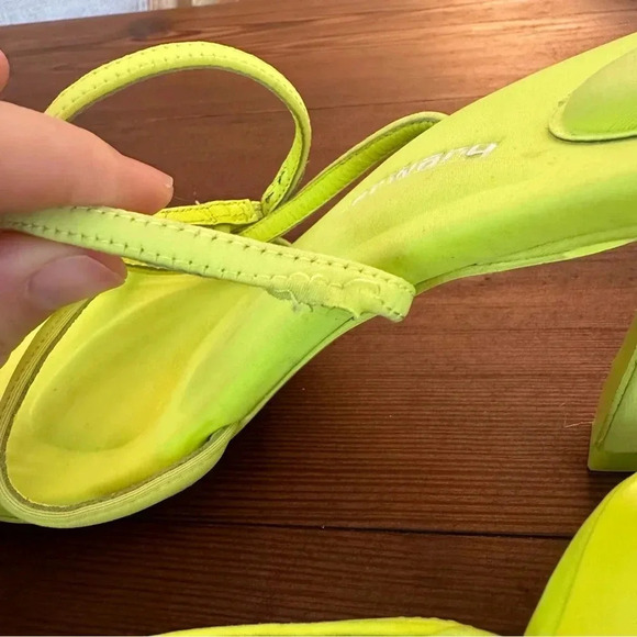 Alexander Wang Dahlia Heel in Glowstick NWOT - Picture 6 of 7